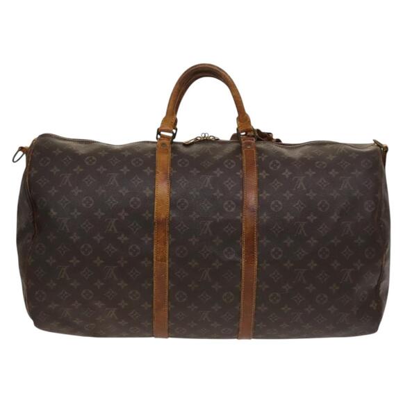 LOUIS VUITTON Monogram Keepall Bandouliere 60 Boston Bag M41412 - Picture 2 of 16